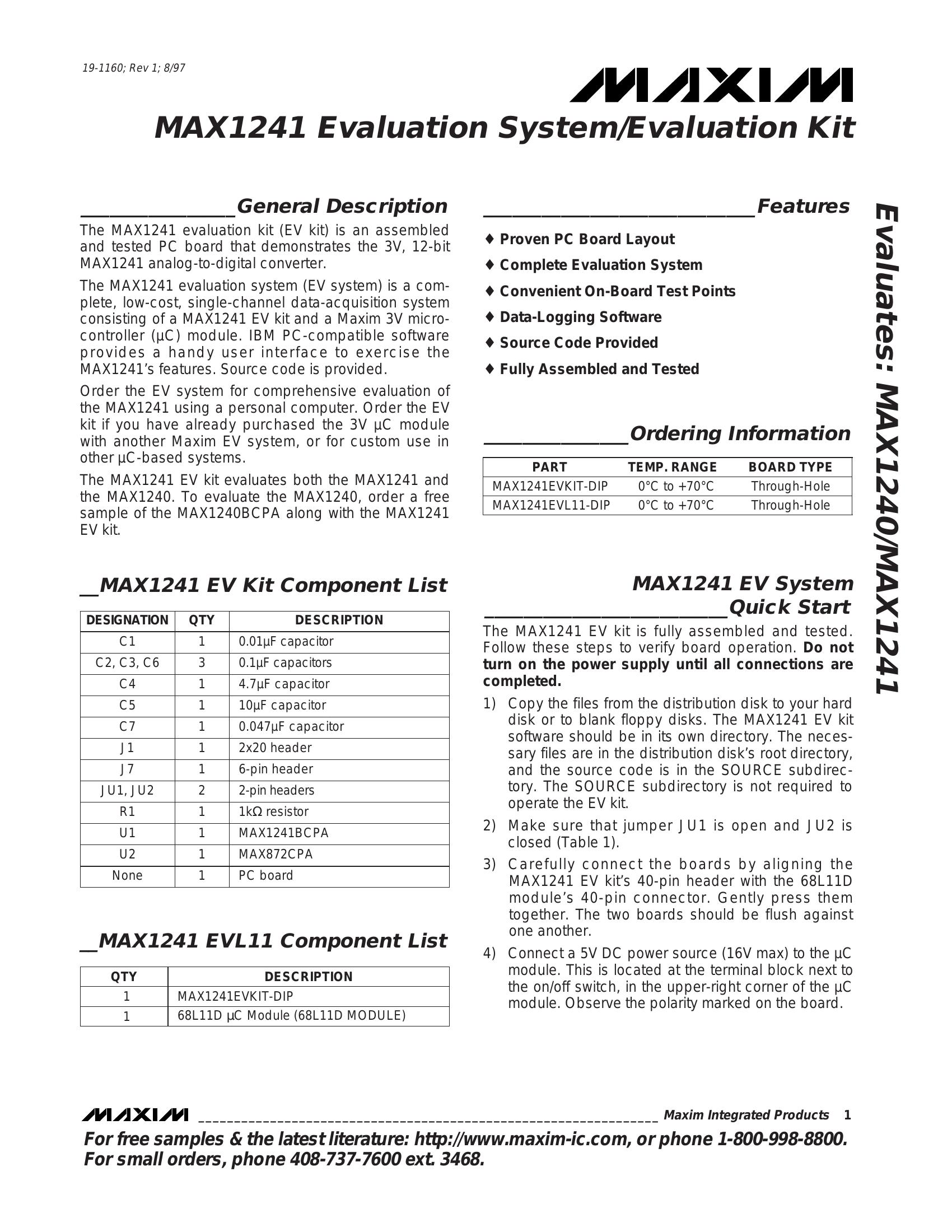 MAX32660-EVSYS#_（ADI(亚德诺)/MAXIM(美信)）MAX32660-EVSYS#中文资料_价格_PDF手册-立创电子商城