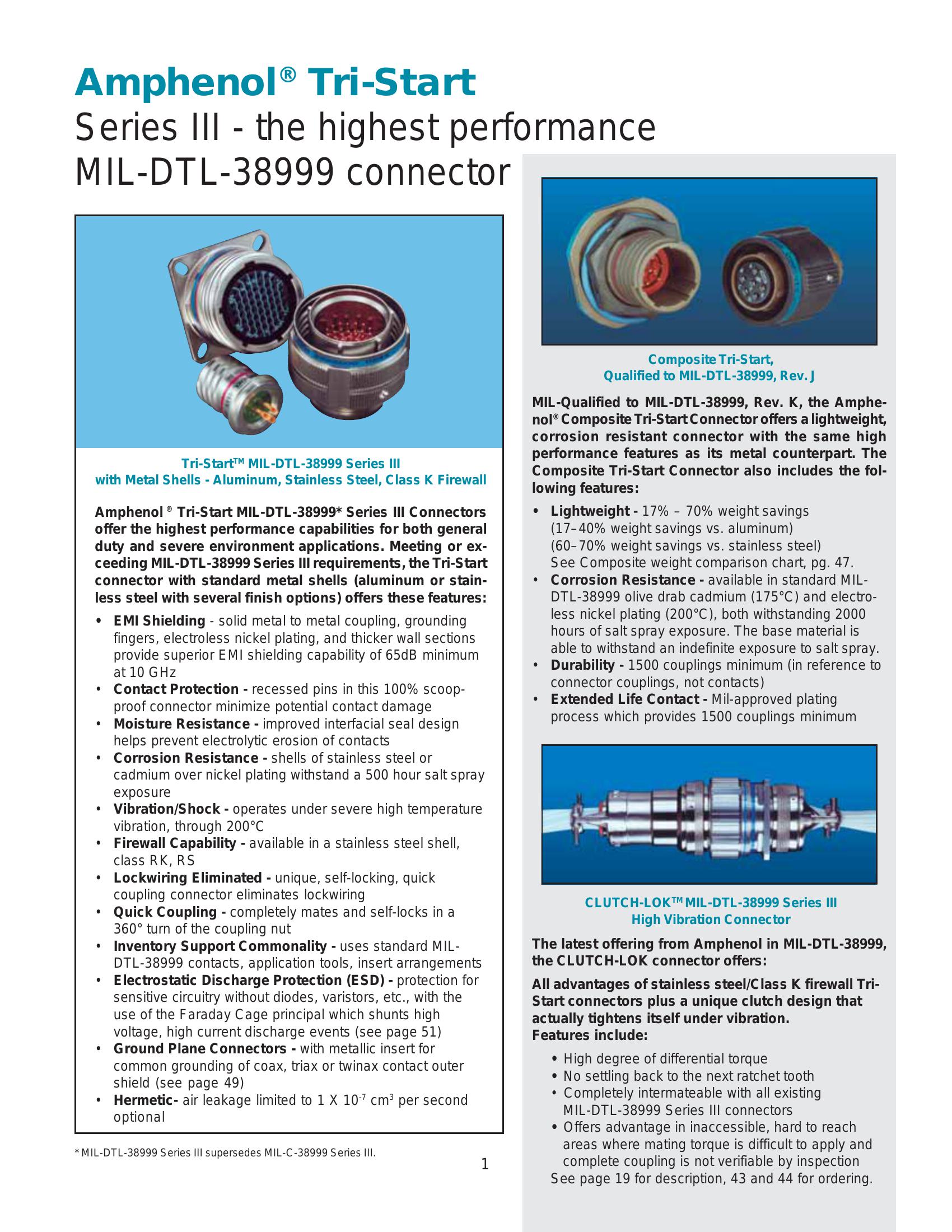 M39029/4-110 Amphenol Aerospace - Datasheet PDF & Technical Specs
