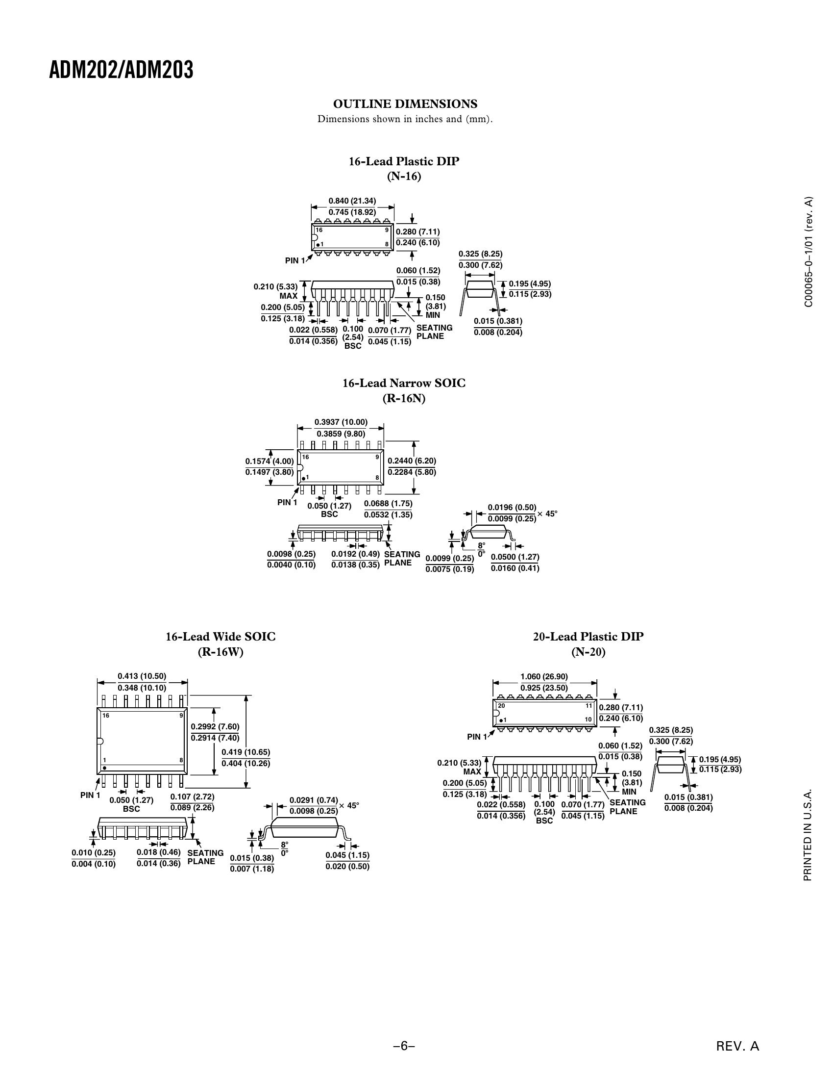 ADM485E_8440804.PDF Datasheet Download --- IC-ON-LINE