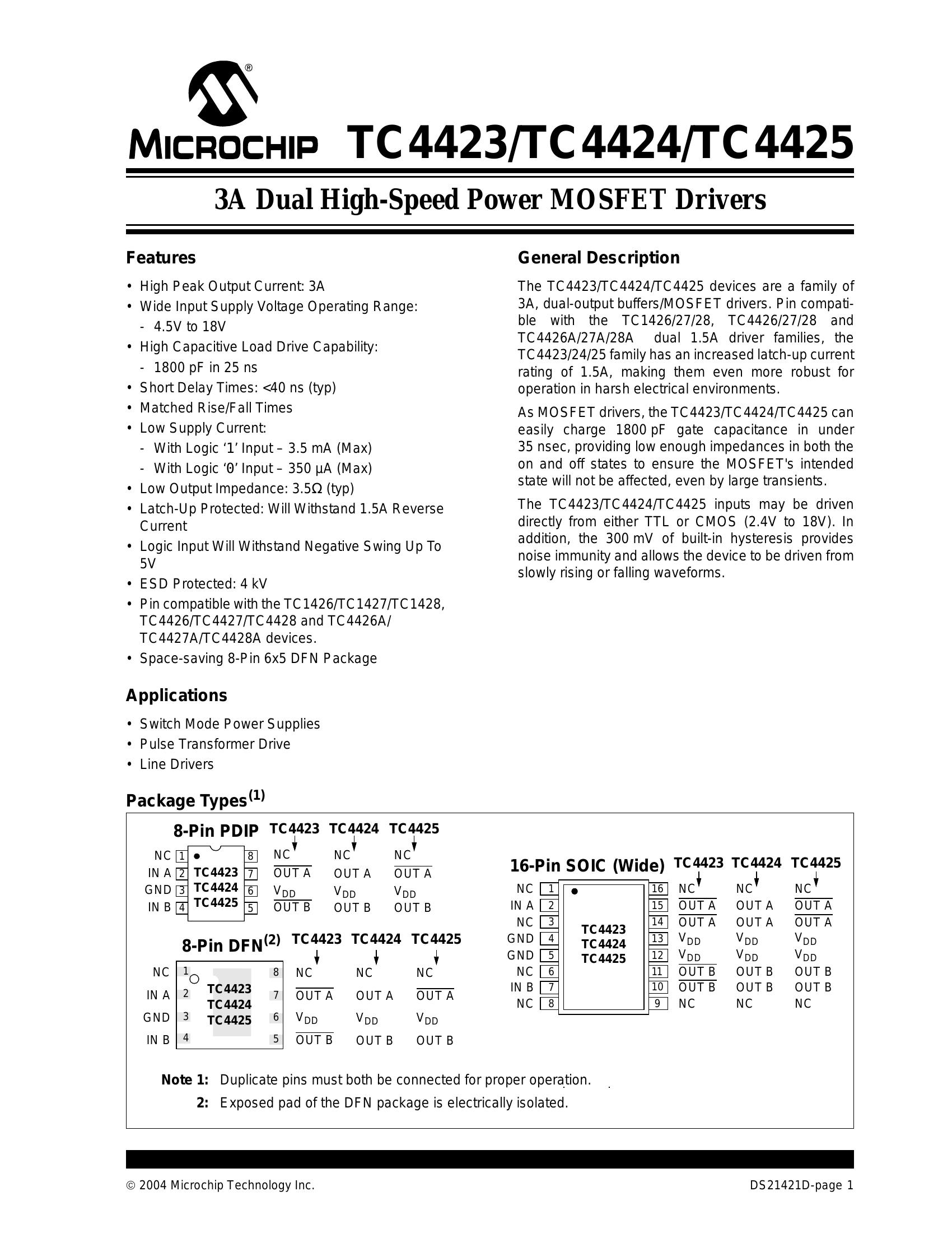 4423 Mosfet Datasheet | edu.svet.gob.gt