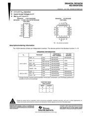 74AC04SC