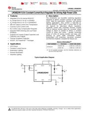 LM3402HVMM/NOPB