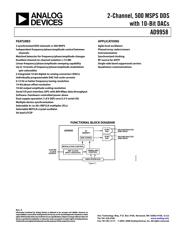 AD9958/PCB