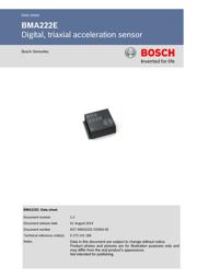 BMA222 Datasheet PDF Acceleration Sensor AiEMA