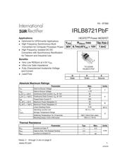 IRLB8721PBF