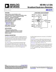 ADL5375-05ACPZ-R7