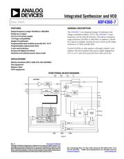 ADF4360-7BCPZRL