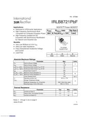 IRLB8721PBF